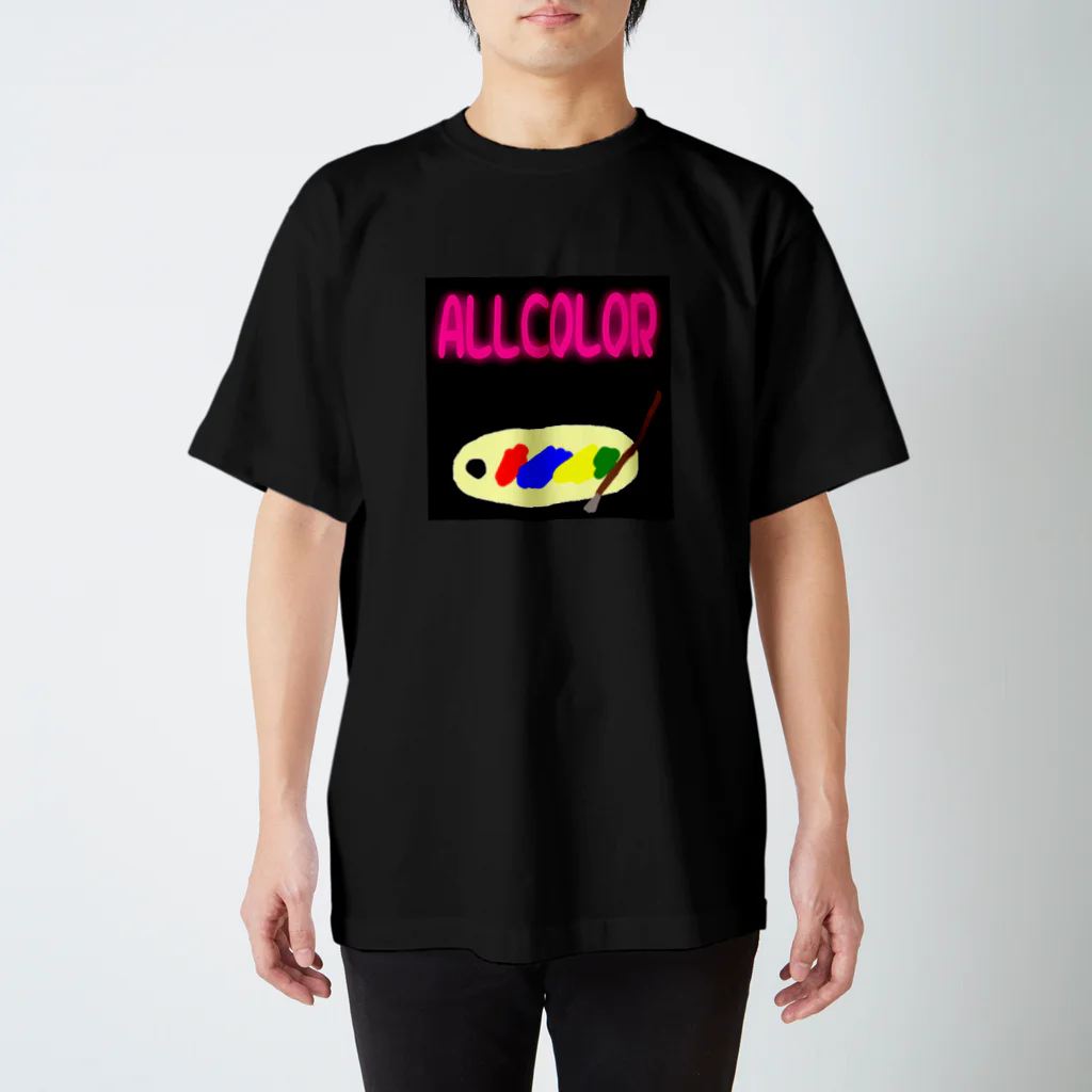 絵本作家大川内優のオリジナル絵本グッズショップのALLCOLORデザイン９ スタンダードTシャツ