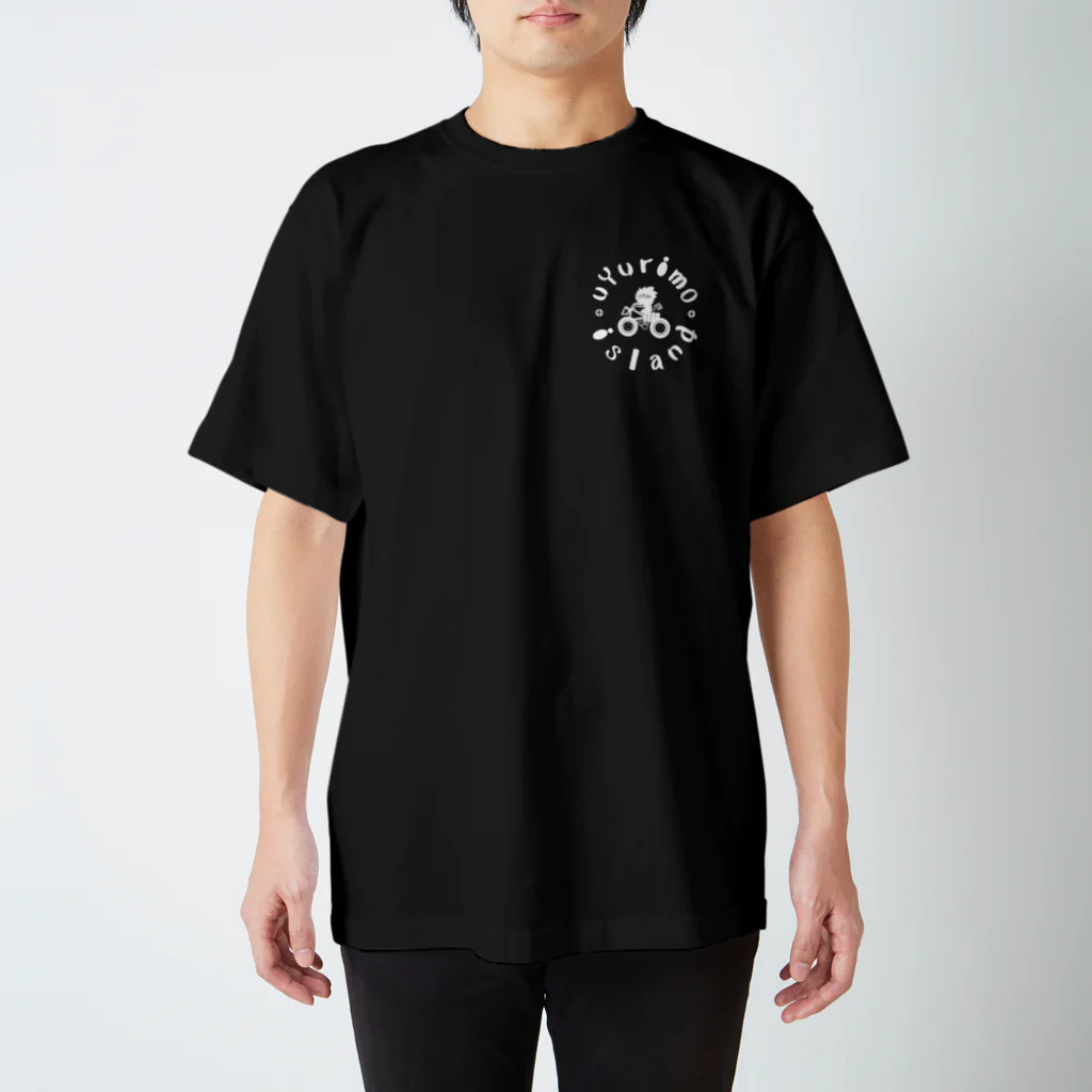  uYurimo island(うゆりも アイランド)のuYurimo island Tシャツ(A)バイク×バイク Regular Fit T-Shirt
