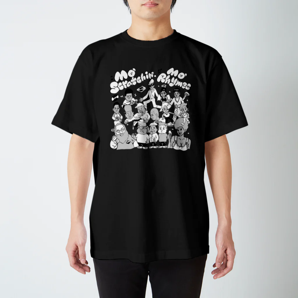 mangatronixのMo' Scratchin', Mo' Rhymes スタンダードTシャツ