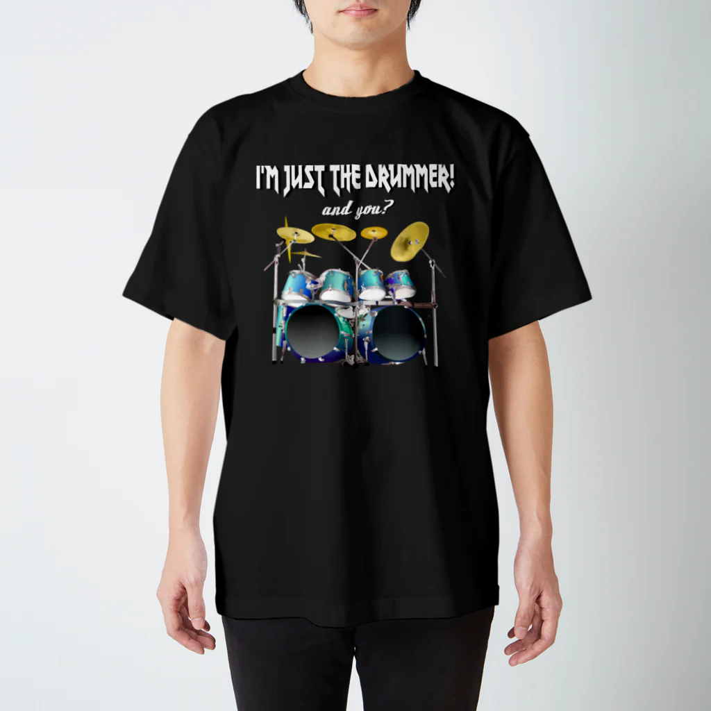 『NG （Niche・Gate）』ニッチゲート-- IN SUZURIのI'm just the drummer! and you? HV h.t. スタンダードTシャツ