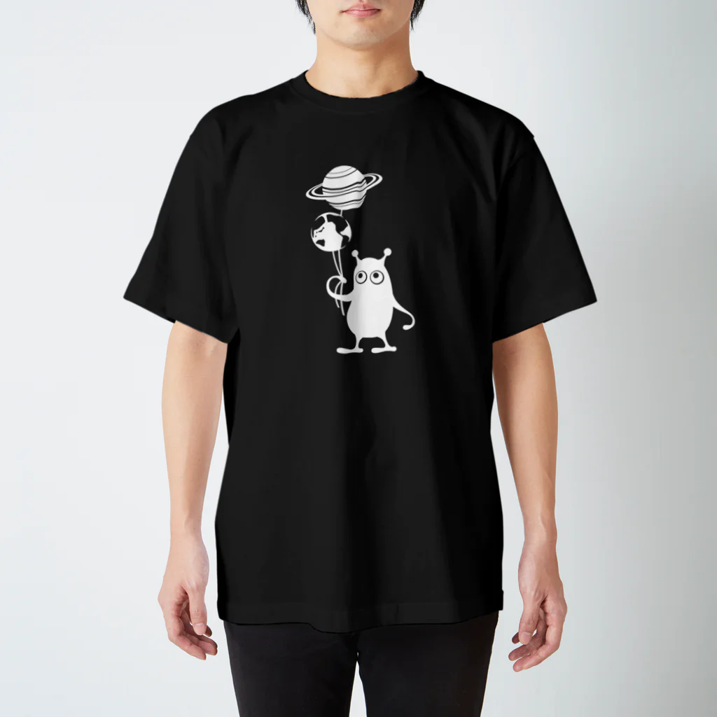 ウルトラスーパーマーケットの【宇宙人ニョロ】惑星風船 Regular Fit T-Shirt