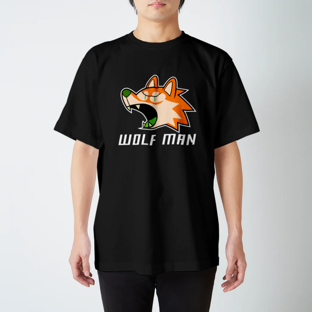 WORLD APART!のWOLF MAN ORANGE スタンダードTシャツ