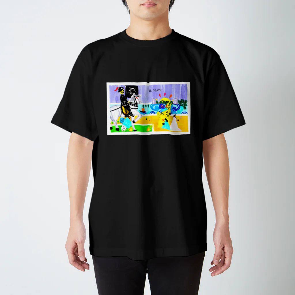 meg＊artの13.DEATH  スタンダードTシャツ