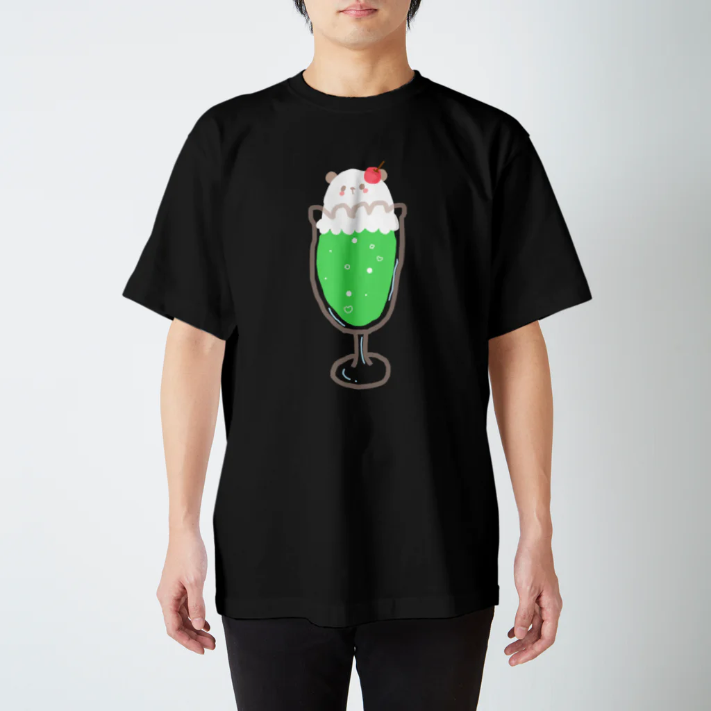 くま工房 little. のぱんだメロンソーダ Regular Fit T-Shirt