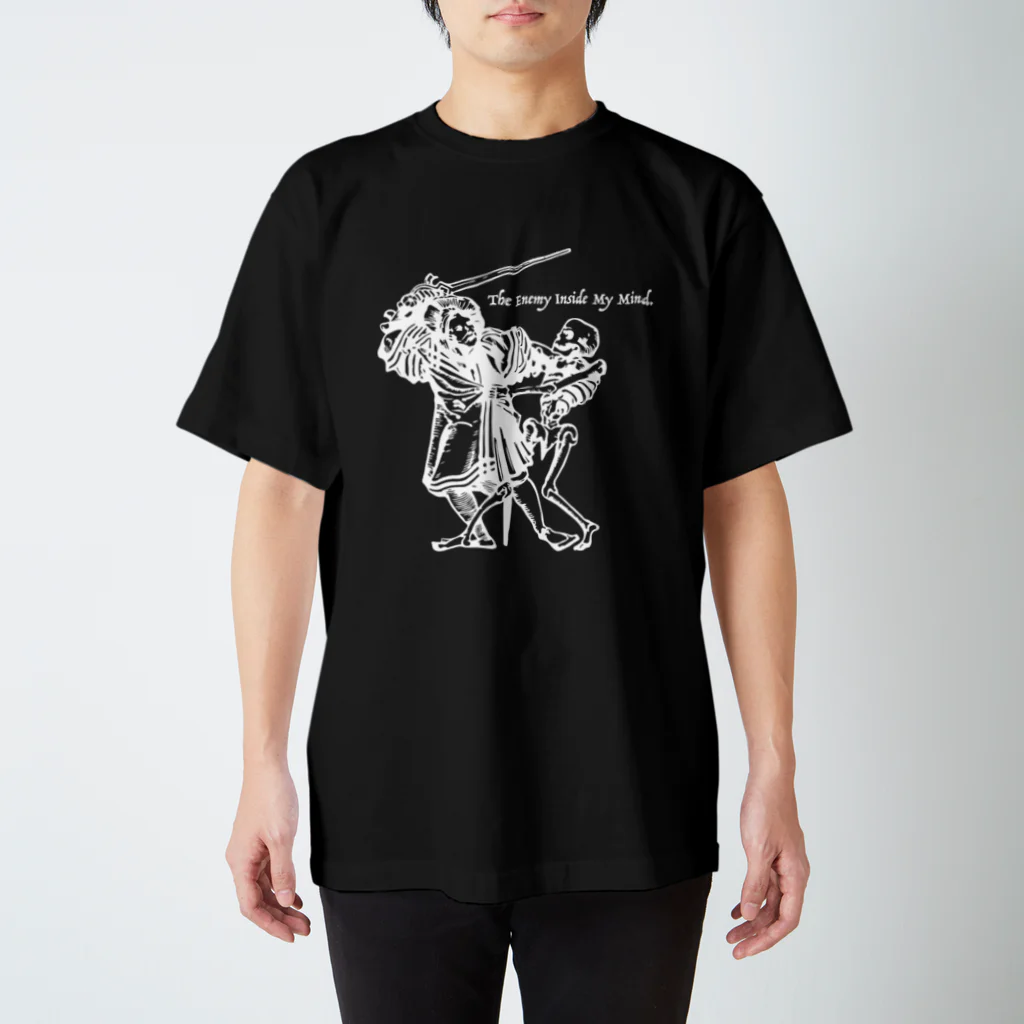 DEAD END DESIGNのThe Enemy Inside My Mind. スタンダードTシャツ