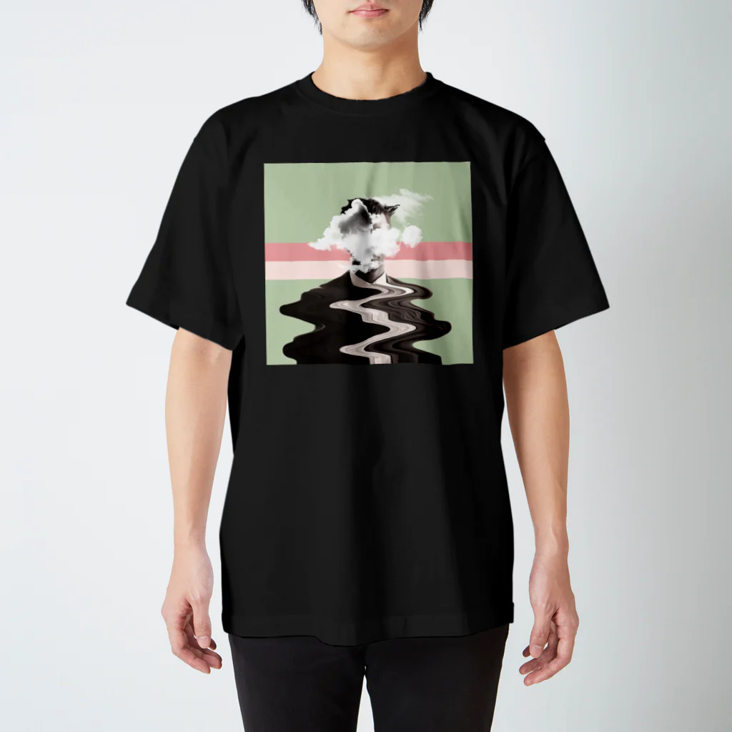 DOG WAVESの匿名おとこT 【Anonymous man】 Regular Fit T-Shirt