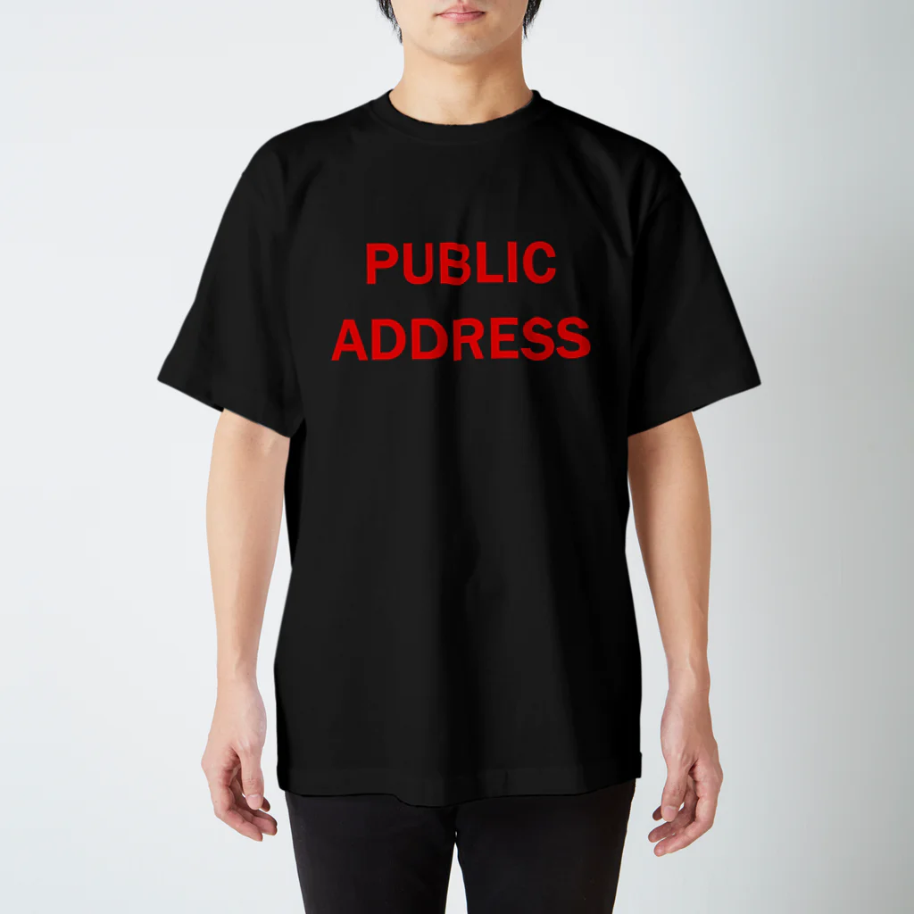 DICE-KのPUBLIC ADDRESS Regular Fit T-Shirt