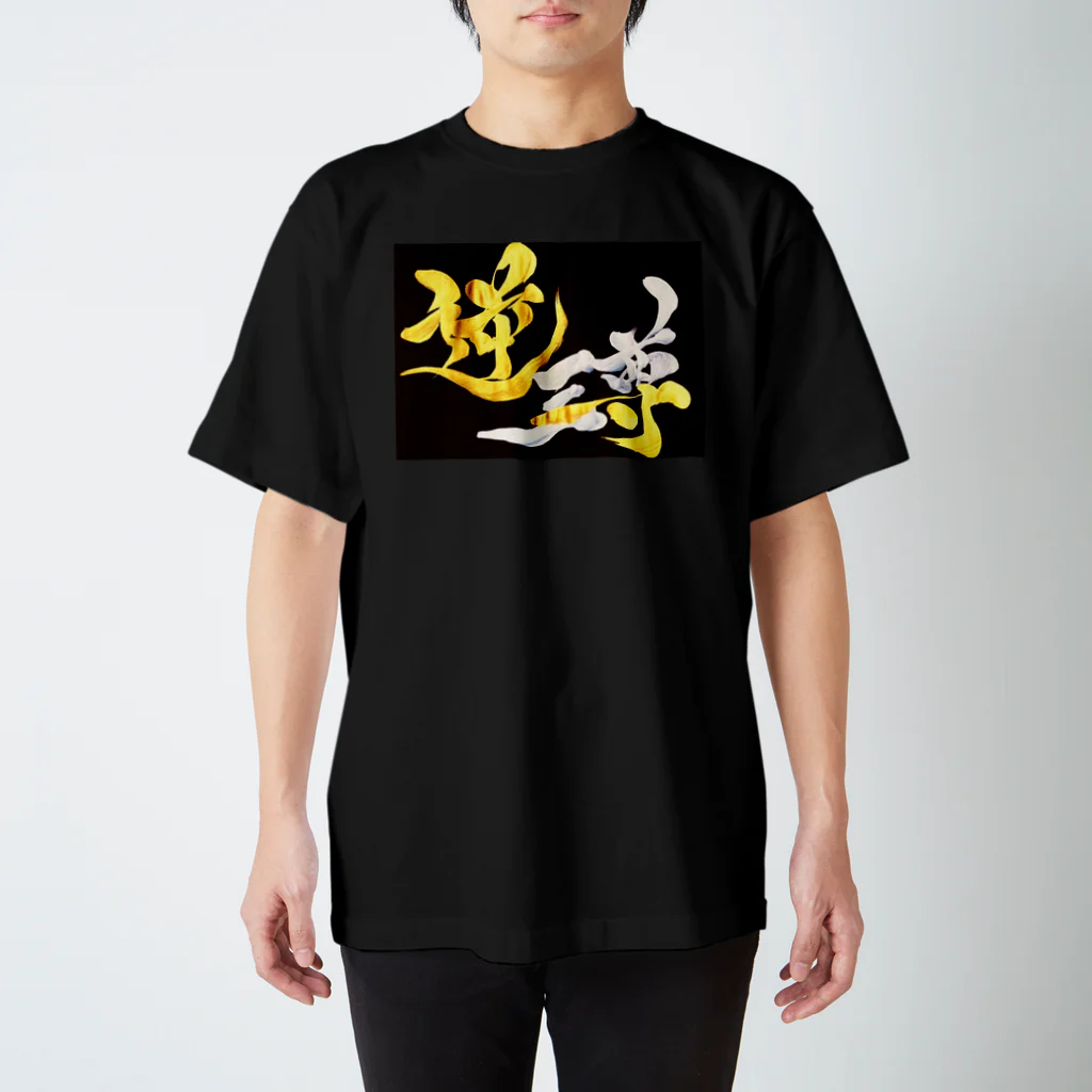 ハヤシライスしか勝たんの逆三尊（濃い色） スタンダードTシャツ