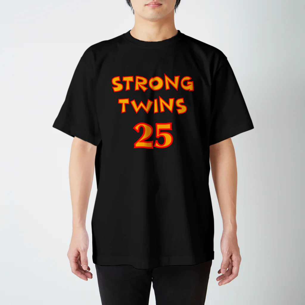 Strong twins official shopのイカしたツインズTシャツ スタンダードTシャツ