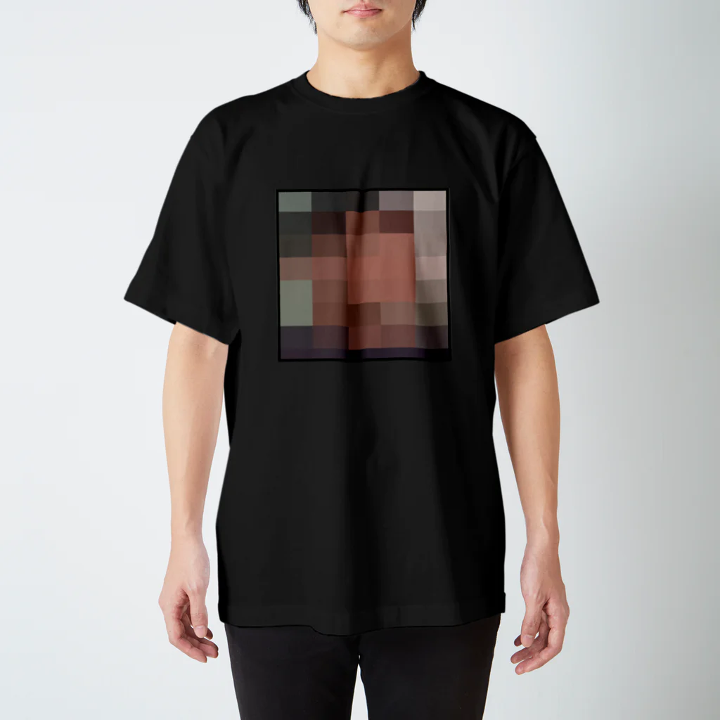 野獣企画114514KBTITのモザイクアート風 Regular Fit T-Shirt