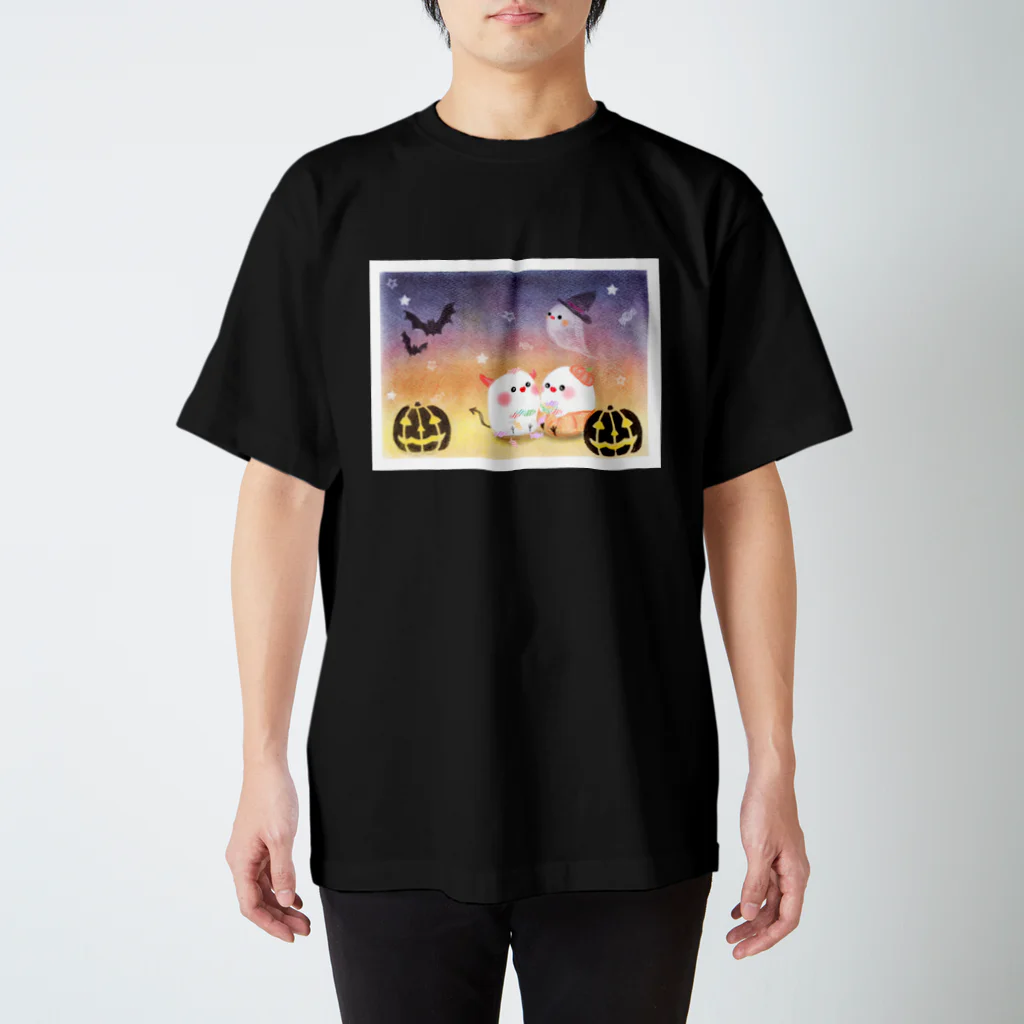 ちゅんすけ（ ●e● ）のちゅんすけのHalloween スタンダードTシャツ