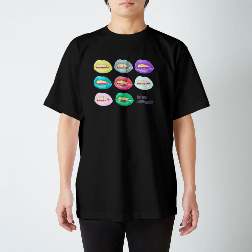 Blessing From The SunのLet's have a conversation Regular Fit T-Shirt