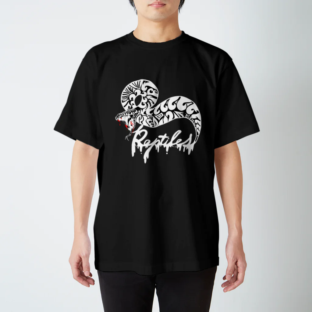 R's houseのパイソンロゴTシャツ Regular Fit T-Shirt