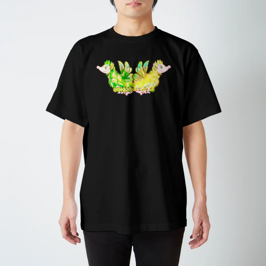 BeArtSuzumaruのトンボラゴン黄色&黄緑 Regular Fit T-Shirt