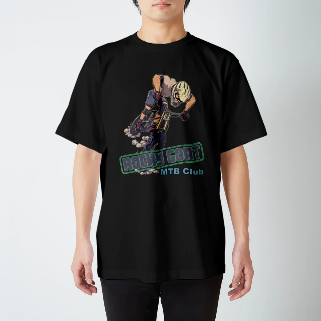 nidan-illustrationの"ROCKY GOAT" スタンダードTシャツ