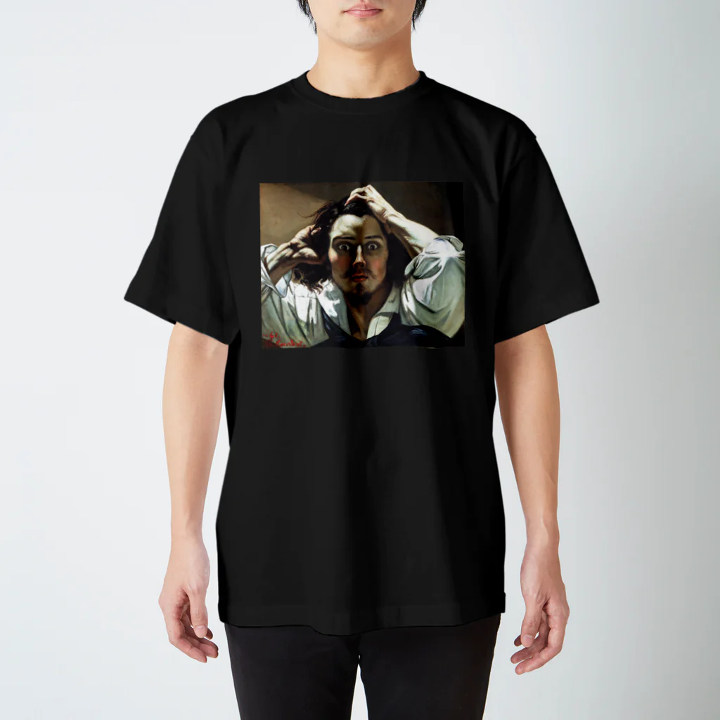 Takahashijunのギュスターヴ・クールベ「絶望」 グッズ スタンダードTシャツ