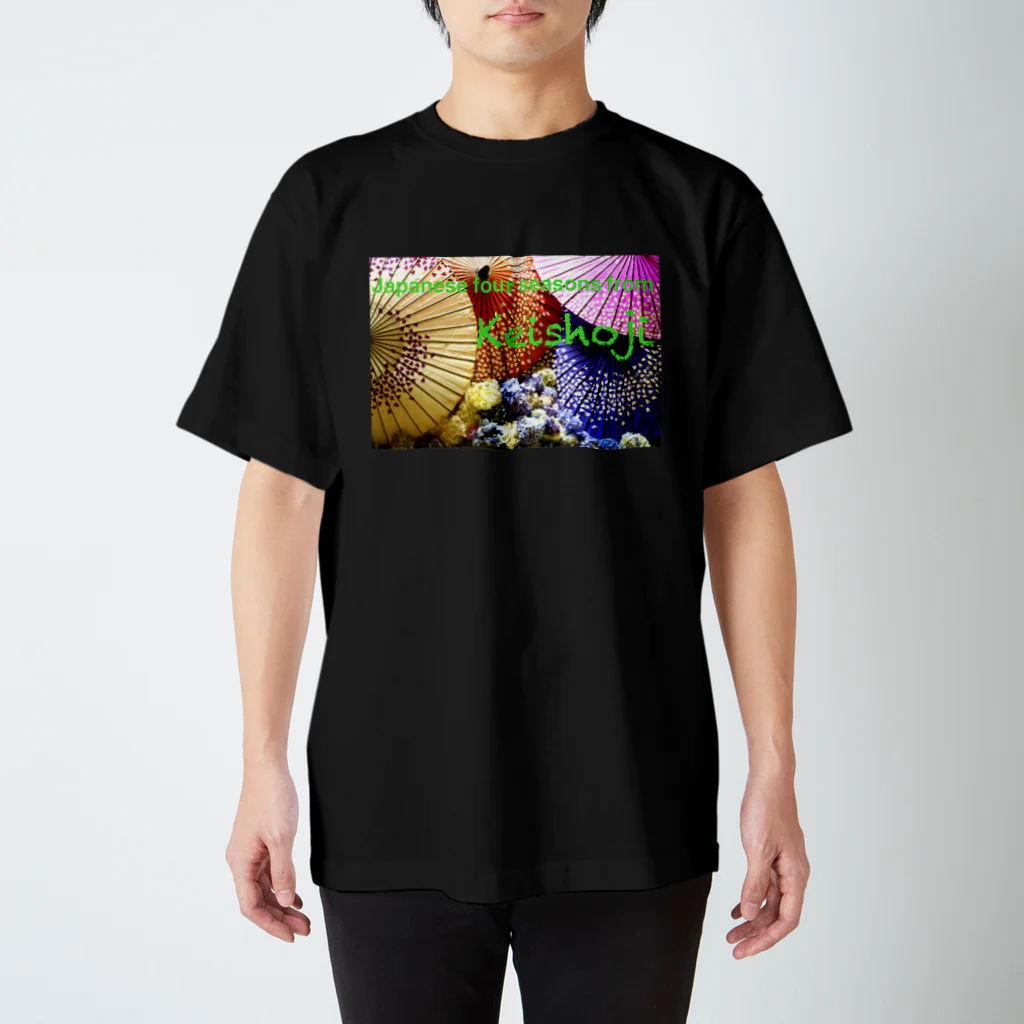 keishojiの和傘1〜Japanese four seasons from Keishoji〜 スタンダードTシャツ