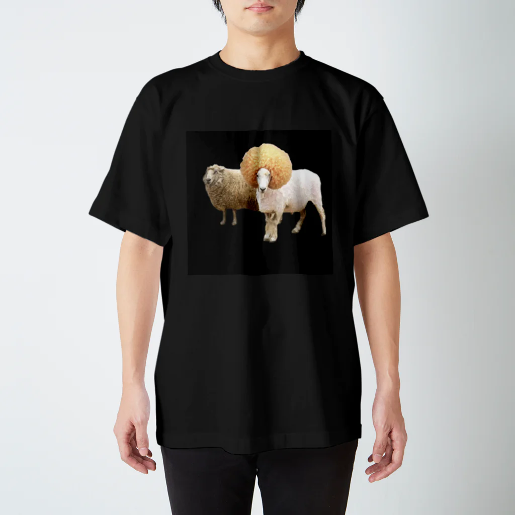 👑ＫＥＮ👑のひつじのカット🐏 スタンダードTシャツ