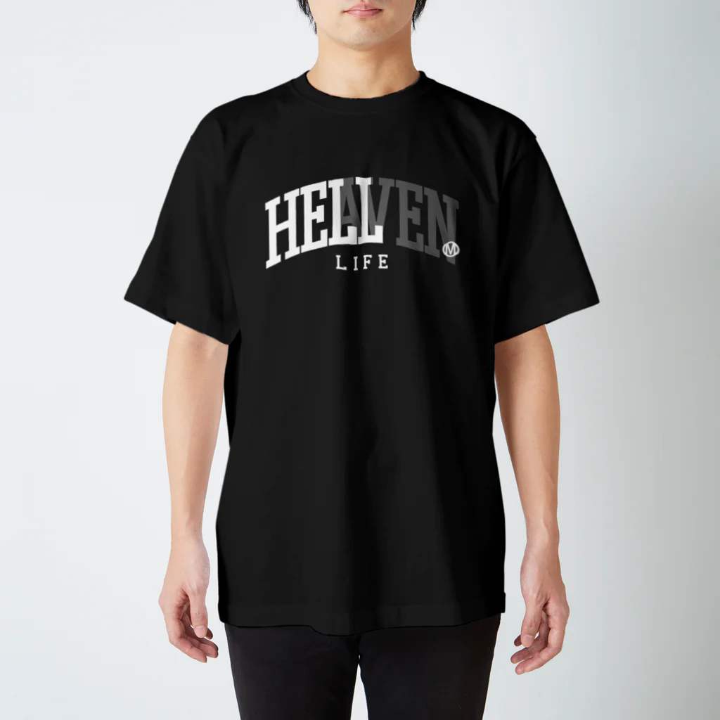 Mohican GraphicsのLife is Hell or スタンダードTシャツ