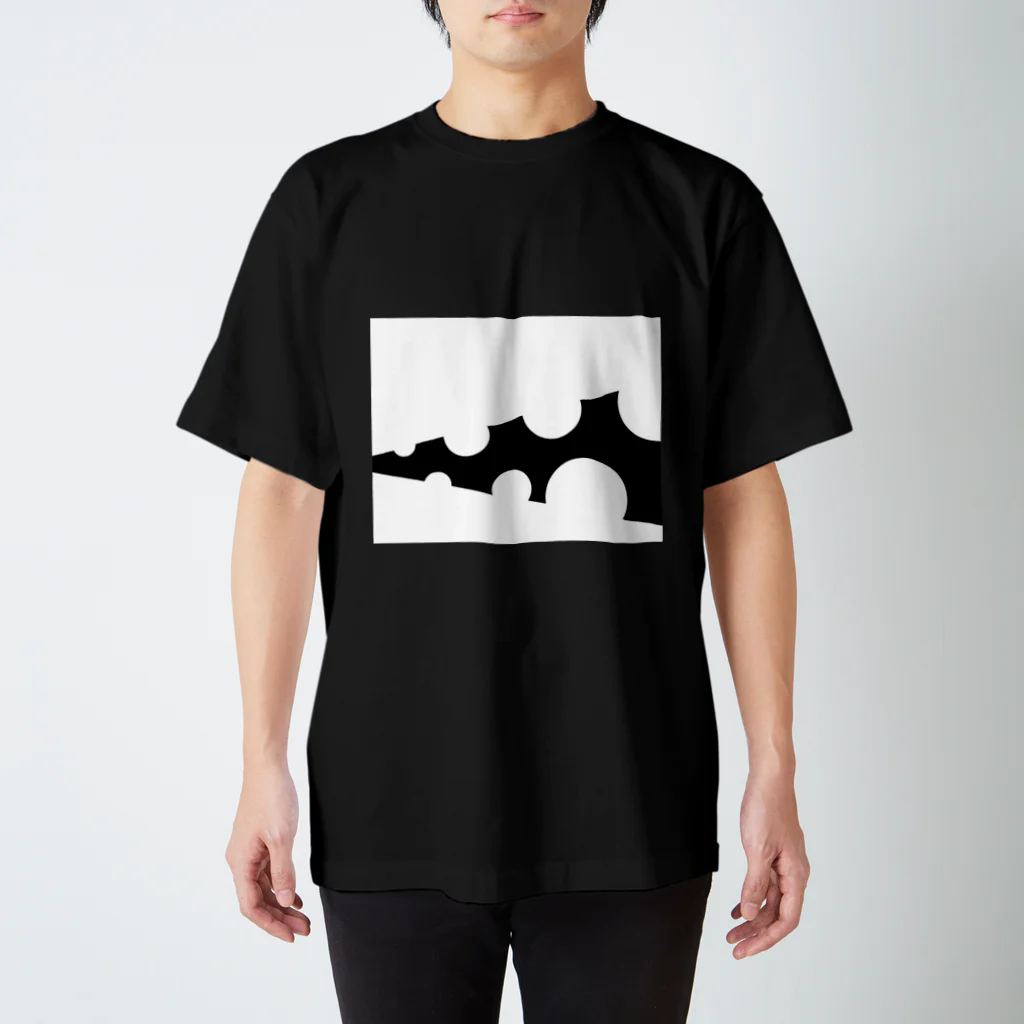 AbstractrailのKyokai<bubble design> スタンダードTシャツ