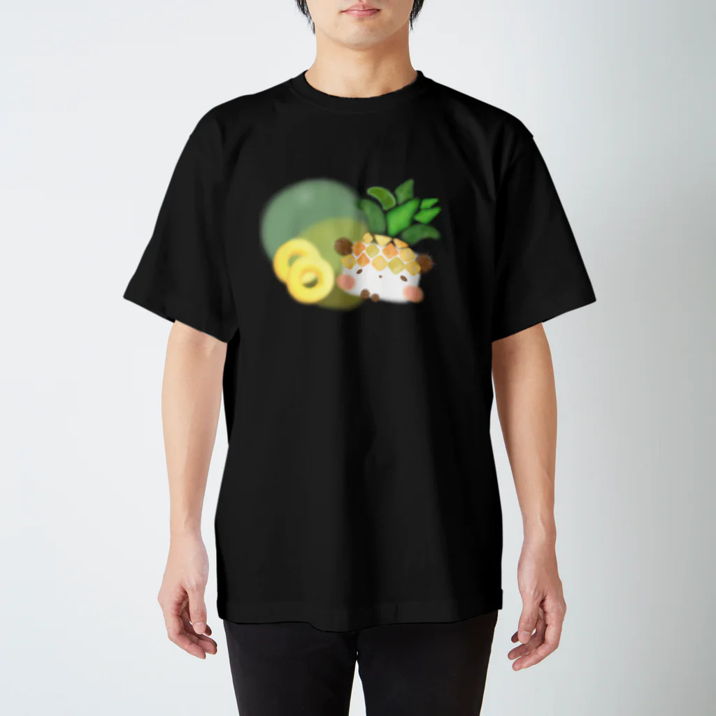 ぱすてらむぎこのパイナップル🍍パンダ スタンダードTシャツ