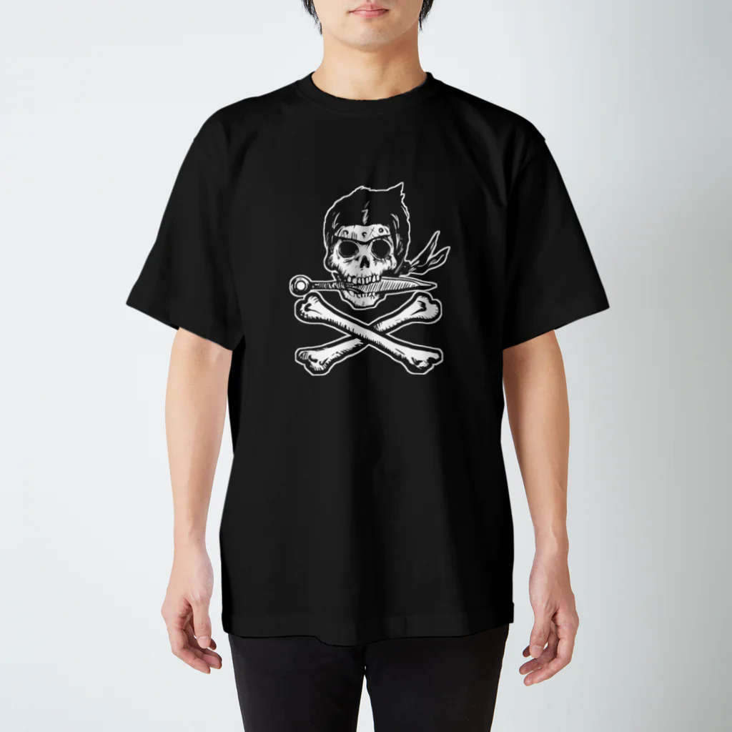 NINJA WARSの忍者髑髏 スタンダードTシャツ