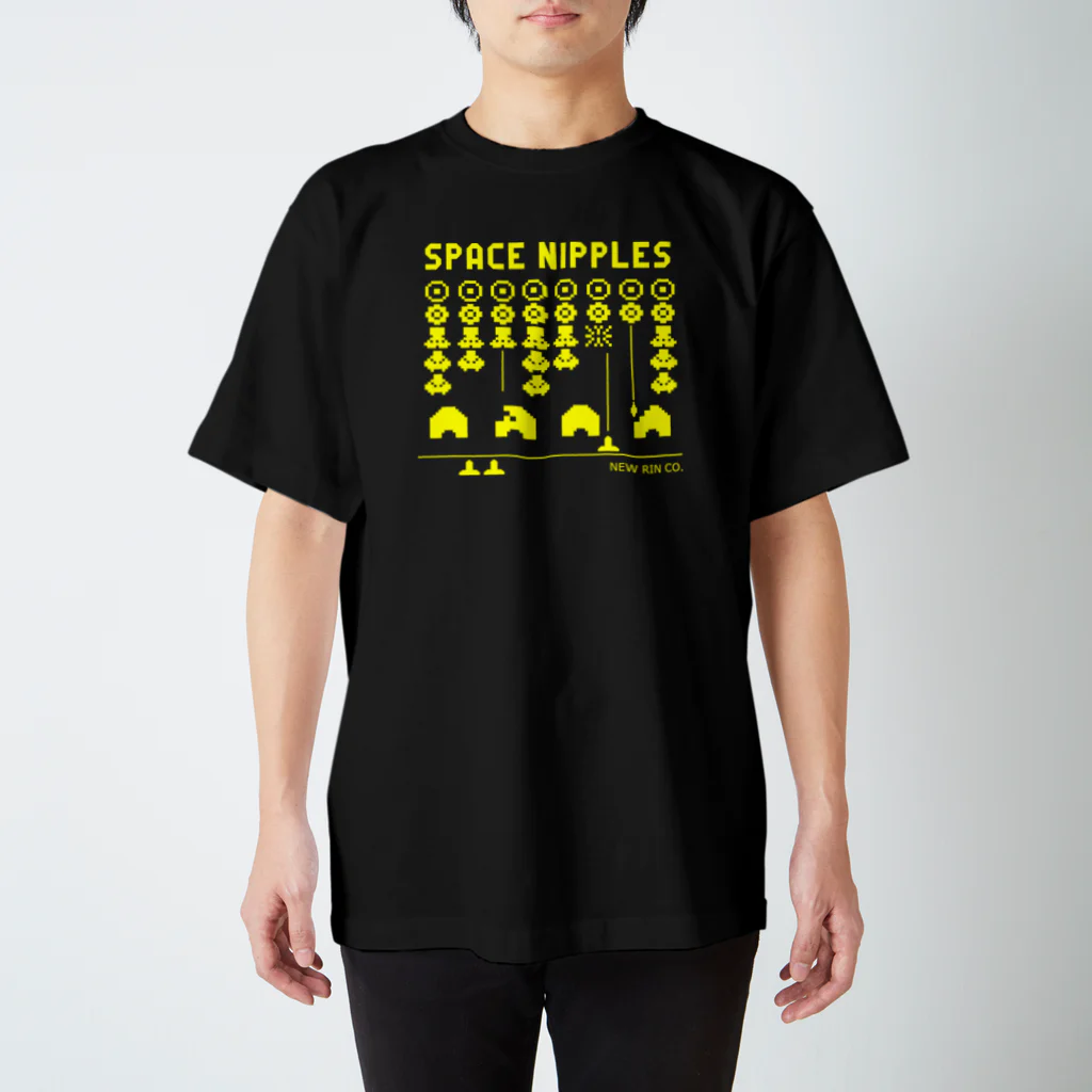 new-rinのSPACE NIPPLES スタンダードTシャツ