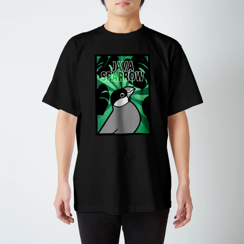 たかはらのトリップ文鳥 スタンダードTシャツ