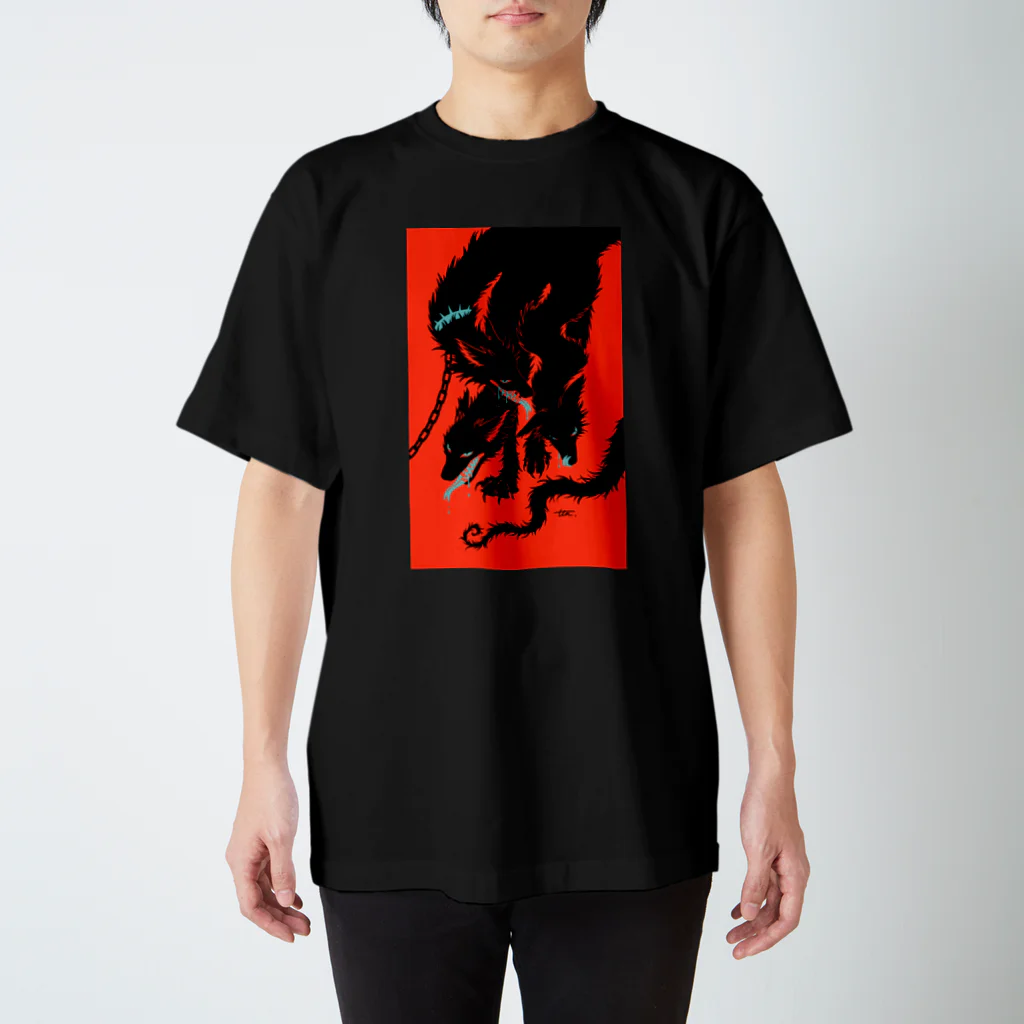 タタナ幻獣館の Kerberos A Regular Fit T-Shirt