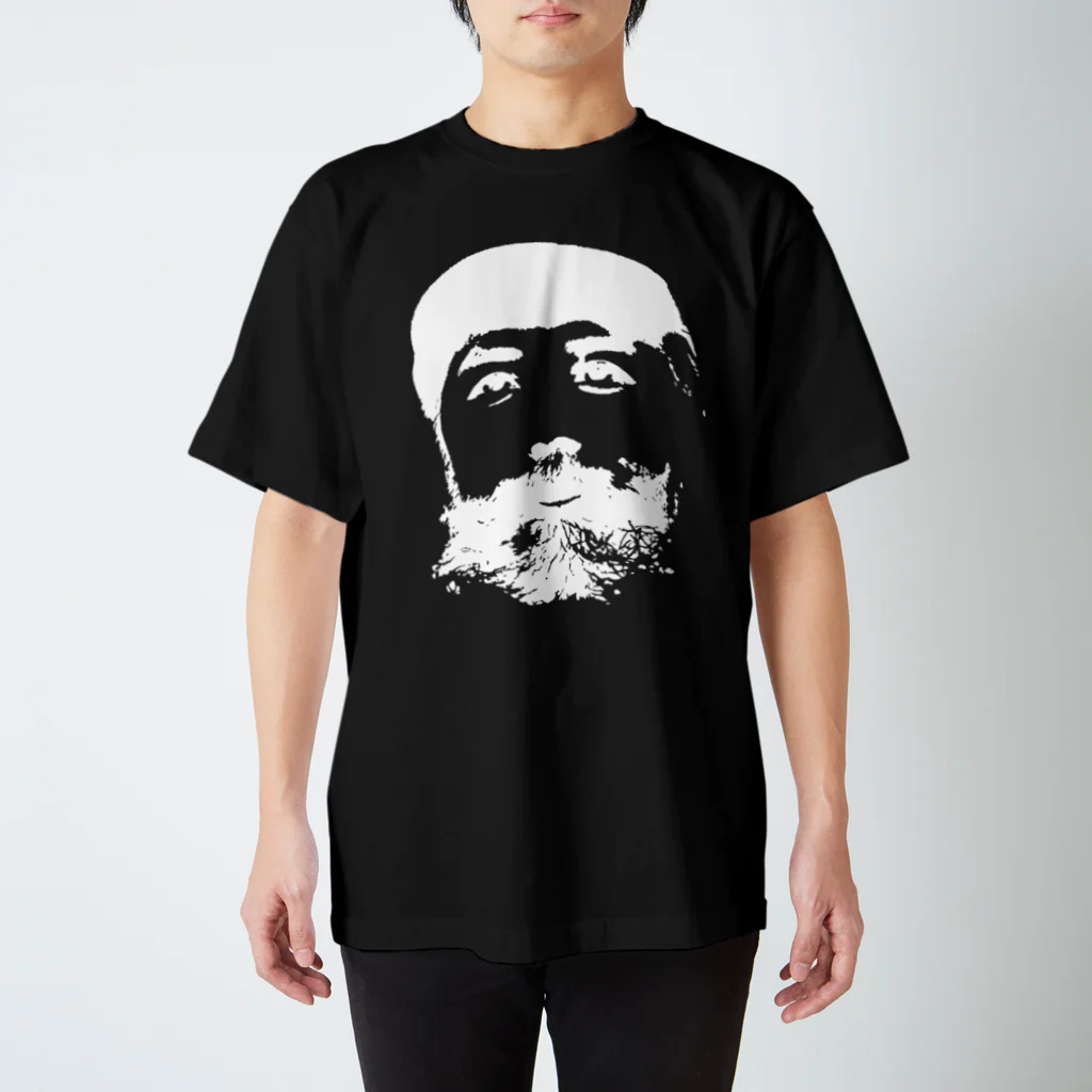 「渚の鉄槌」オフィシャルショップのディテールヤングT White スタンダードTシャツ