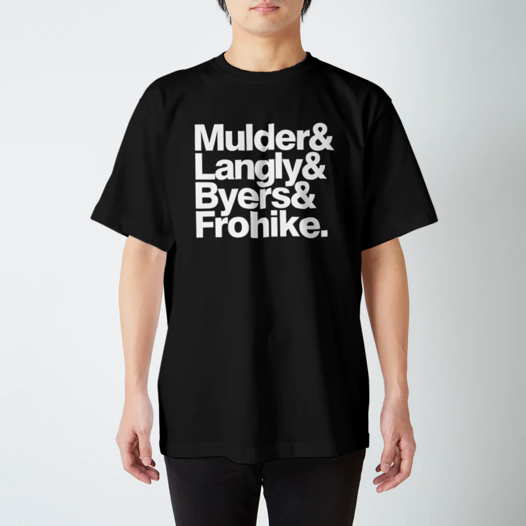 SUBURBのThe Lone Gunmen - Black Regular Fit T-Shirt