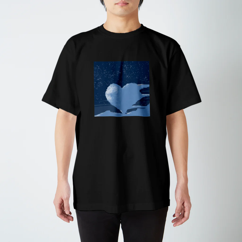 mitsunagaのHeart cloud Regular Fit T-Shirt