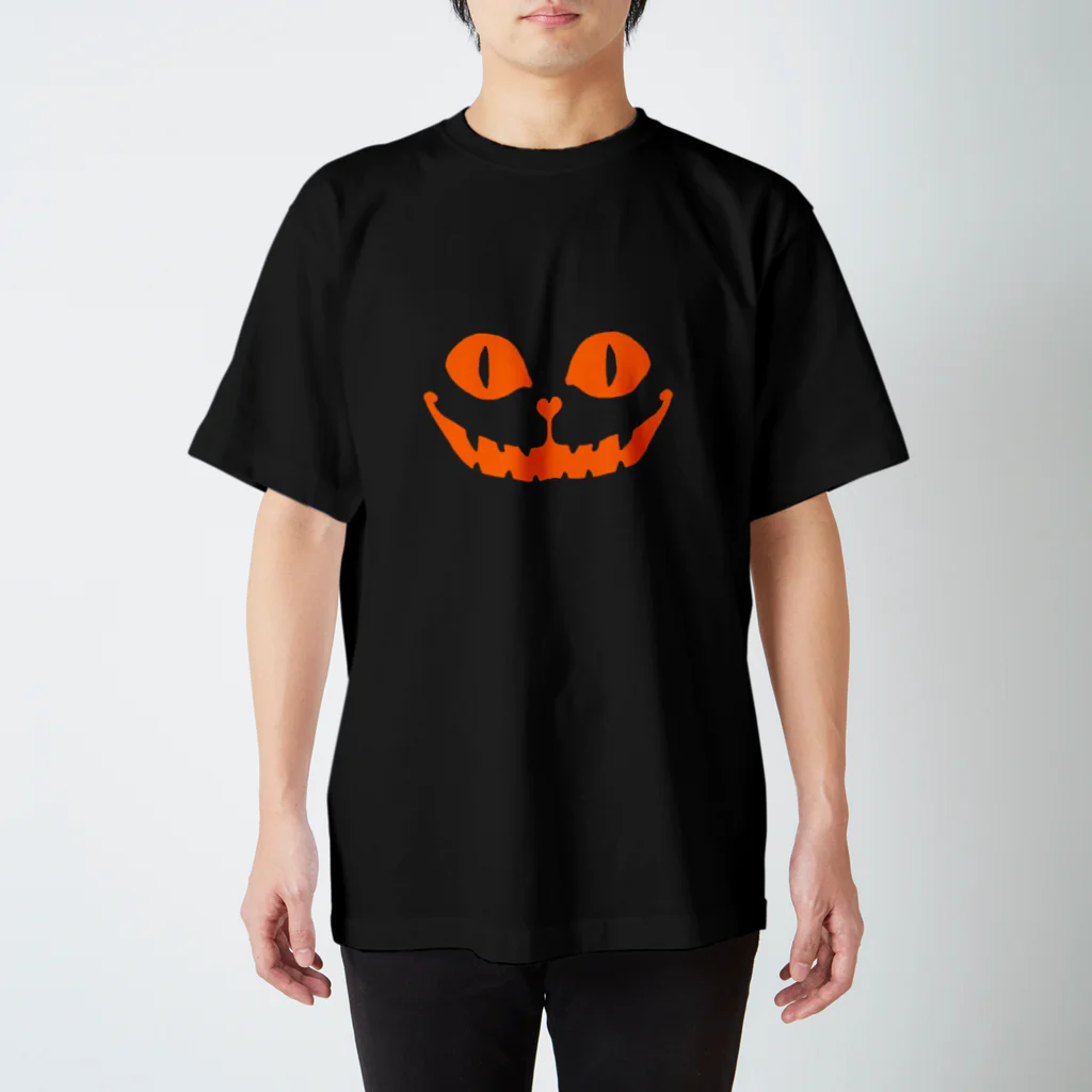 まちのやのハロウィン猫 スタンダードTシャツ