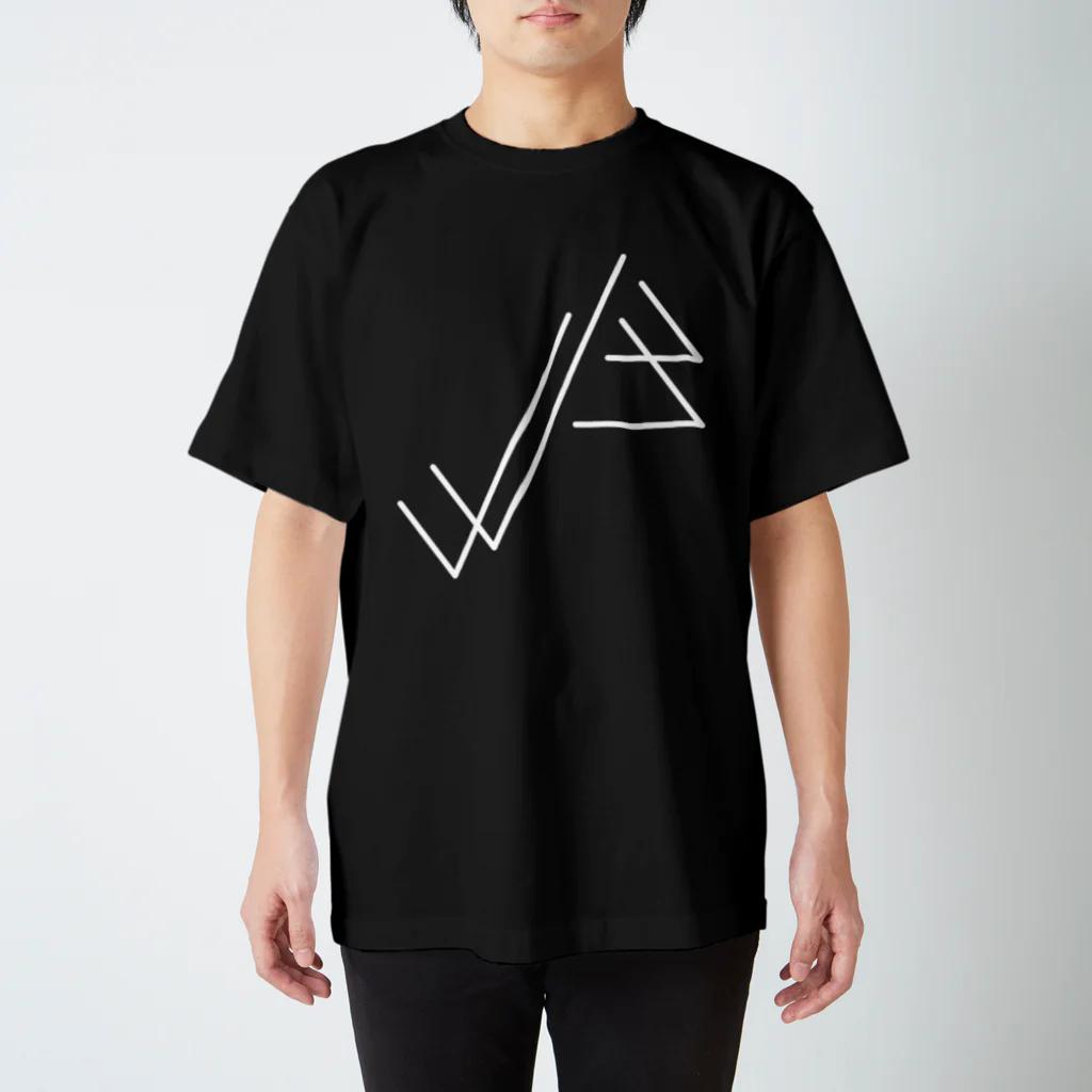 TRIANGLESのBJJ Triangles - Lines スタンダードTシャツ