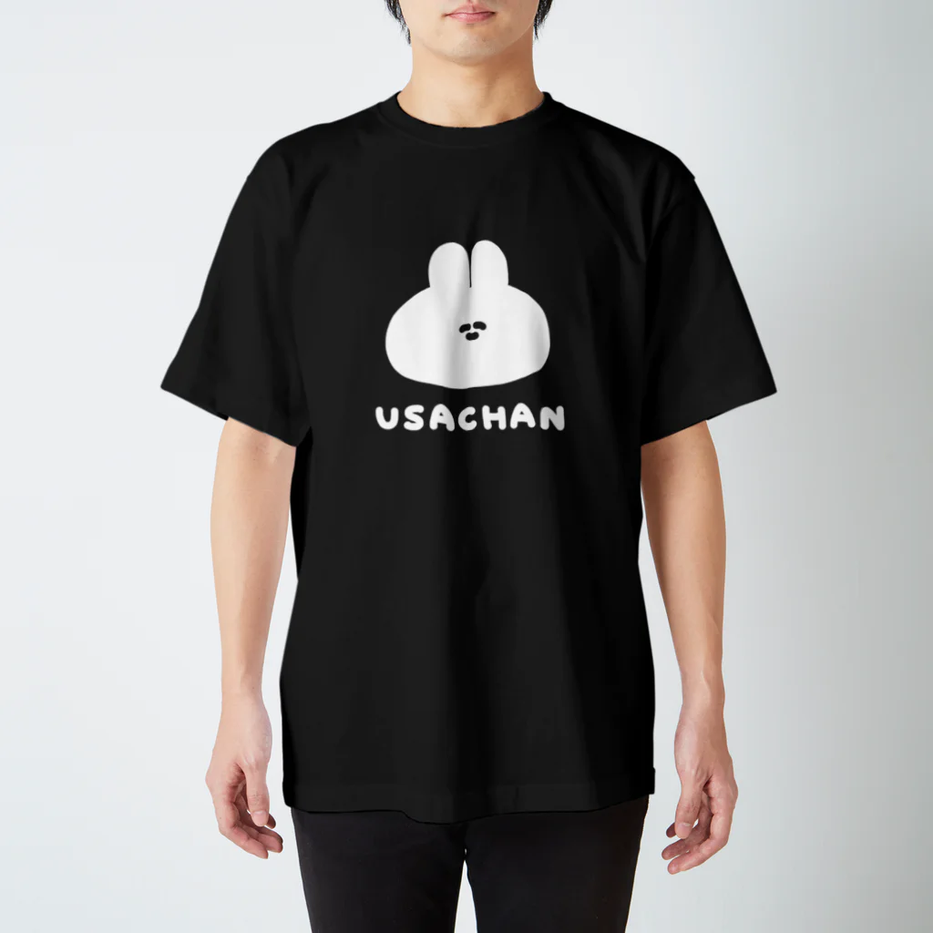 ナポリのSUZURIのUSACHAN スタンダードTシャツ