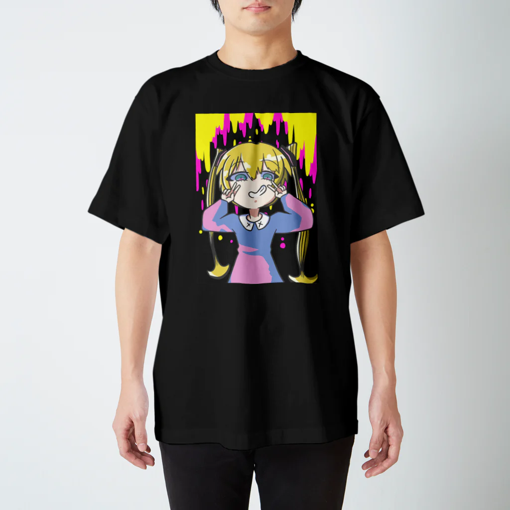 スベスベマンジュウガニの変態少女〈コウガイビル〉 スタンダードTシャツ