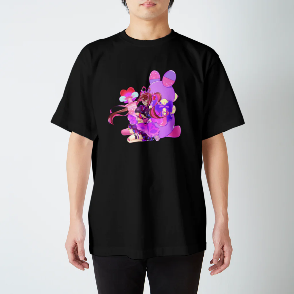 Rimε・●・зstoreのやみかわぷりんちゃん Regular Fit T-Shirt