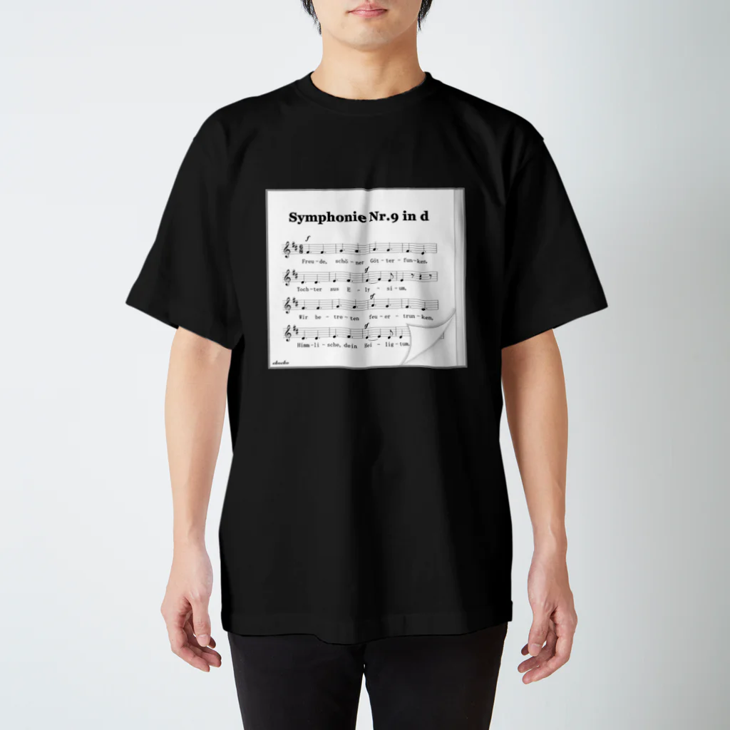 ekoeko ショップのベートーヴェン 第九 Tシャツ1 Regular Fit T-Shirt