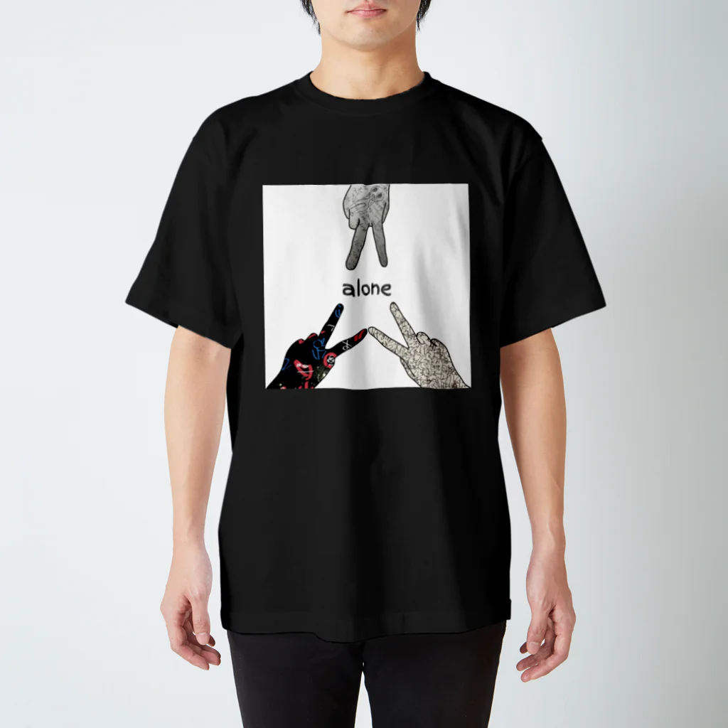 Futurelessのalone スタンダードTシャツ