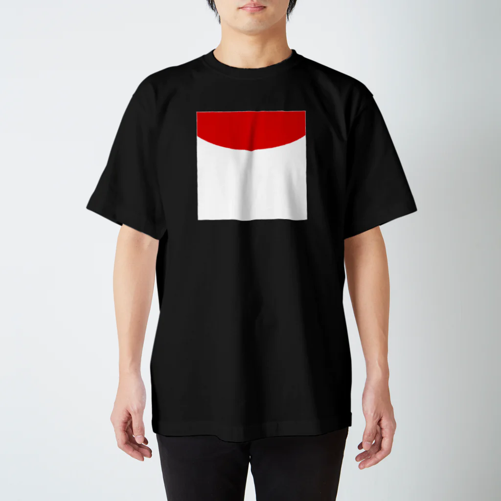 T＝Xx【燕市役所まちあそび部】のつばめのお腹柄t スタンダードTシャツ