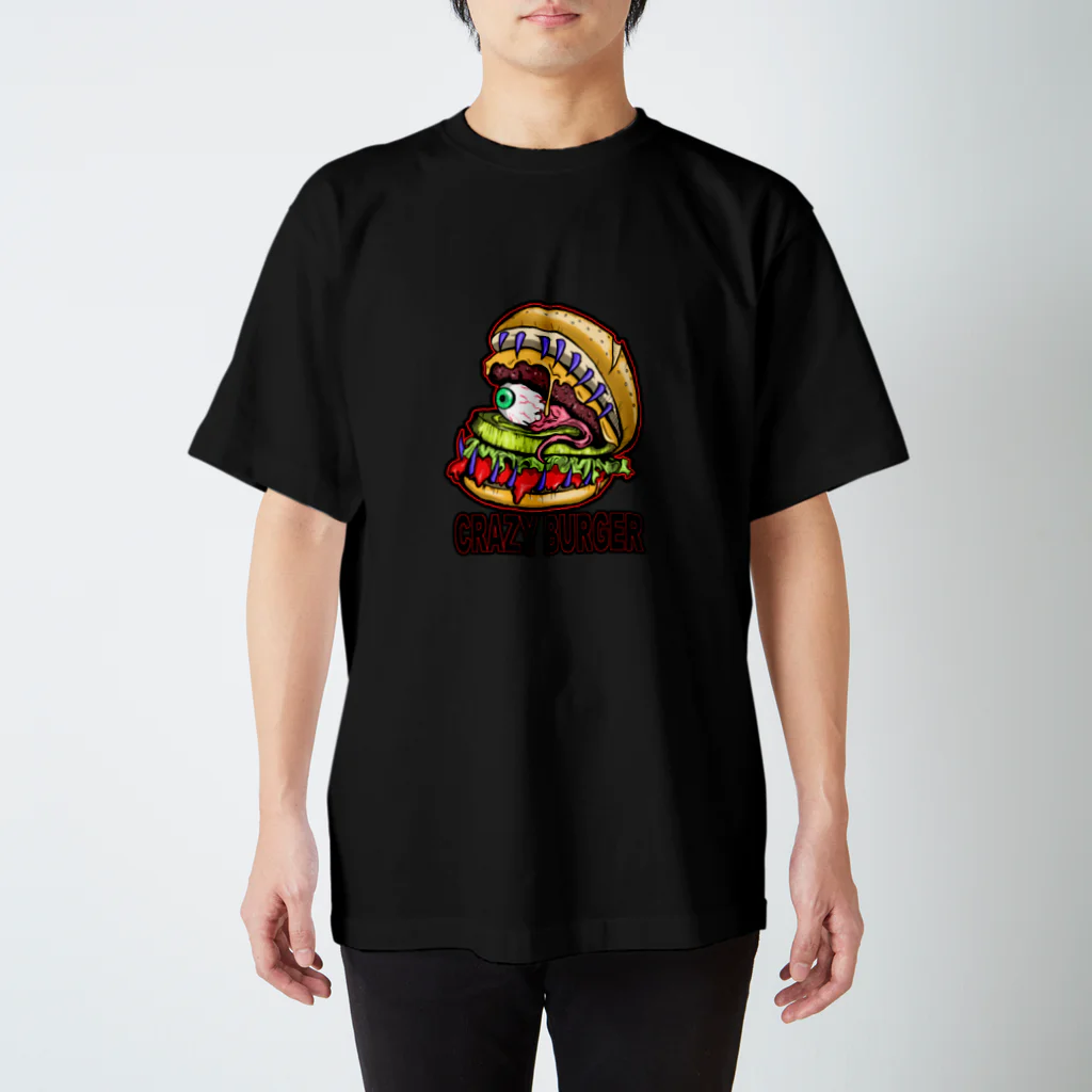 yoshigon artshopのCRAZY BURGER Regular Fit T-Shirt