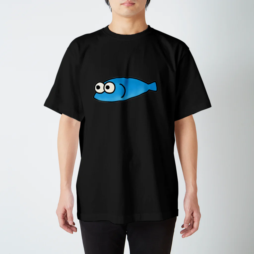 だいじょーんのあおいさかな スタンダードTシャツ