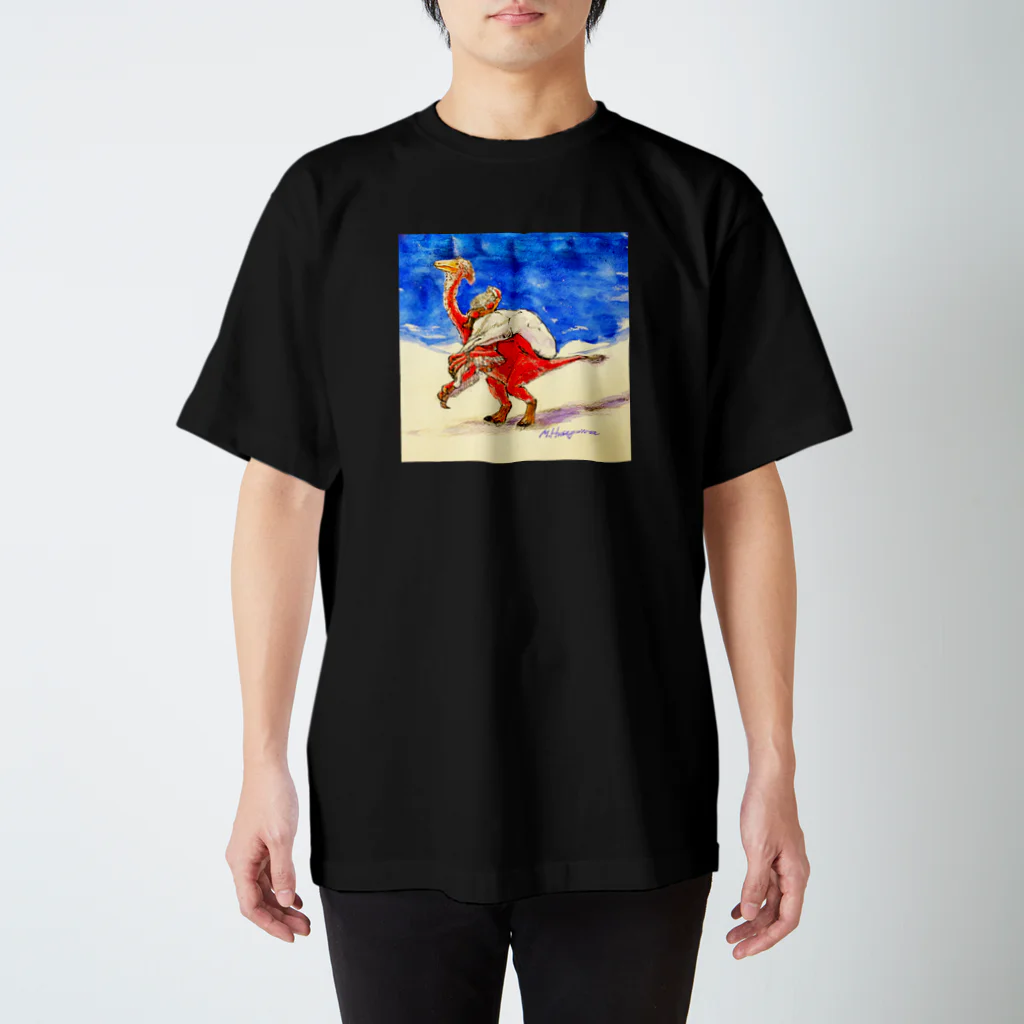 segasworksの恐竜とクリスマス Regular Fit T-Shirt