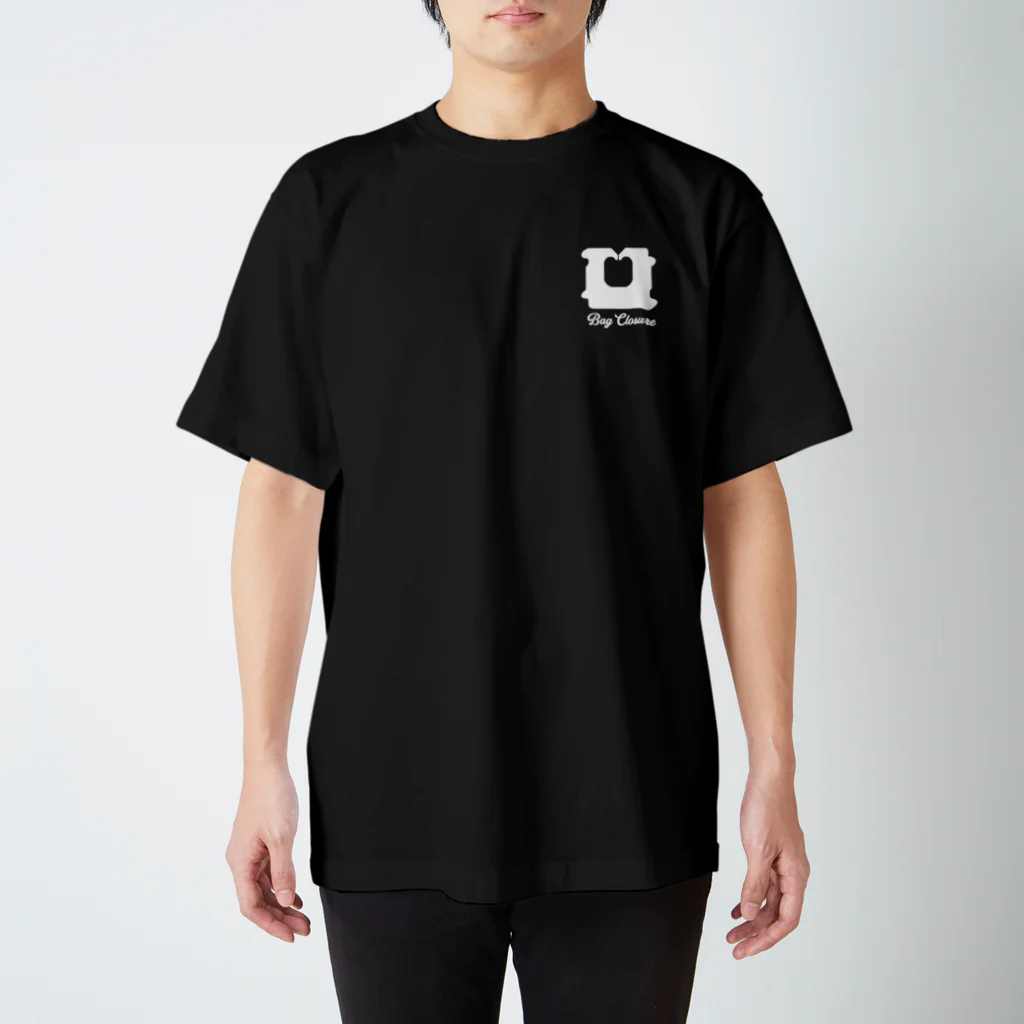 kg_shopの[☆両面] KEEP CALM AND BREAD CLIP [ホワイト] Regular Fit T-Shirt