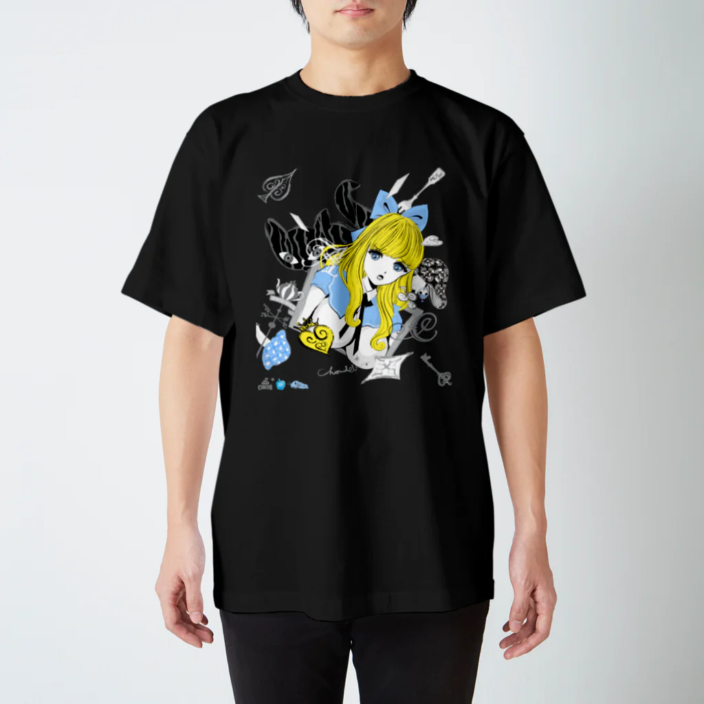 loveclonesのBABYFACE 深窓のあどけない令嬢 AかCのヴィネット スタンダードTシャツ