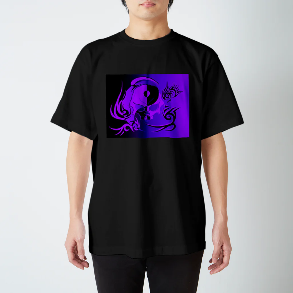 Ａ’ｚｗｏｒｋＳの陰陽　魔(DEVIL) スタンダードTシャツ