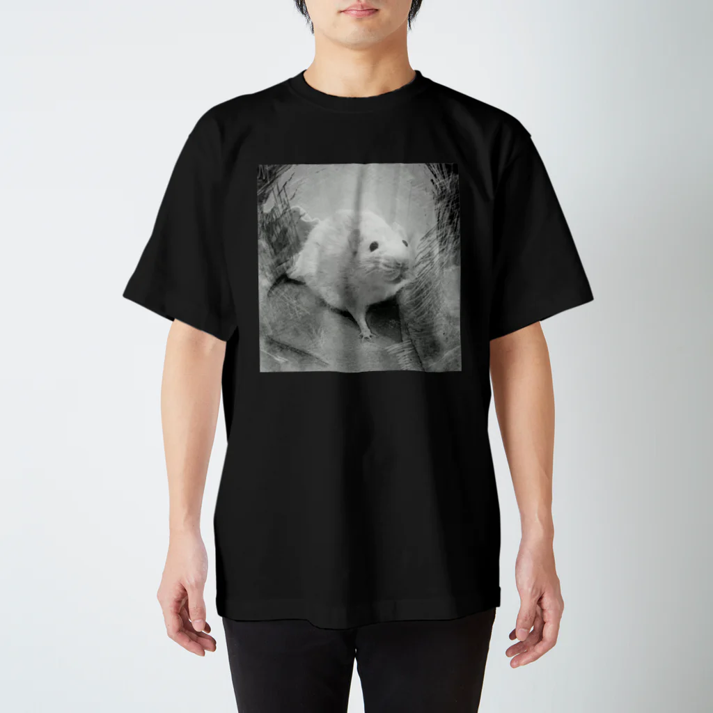 Fancy Rat　の黒ゴルビー スタンダードTシャツ