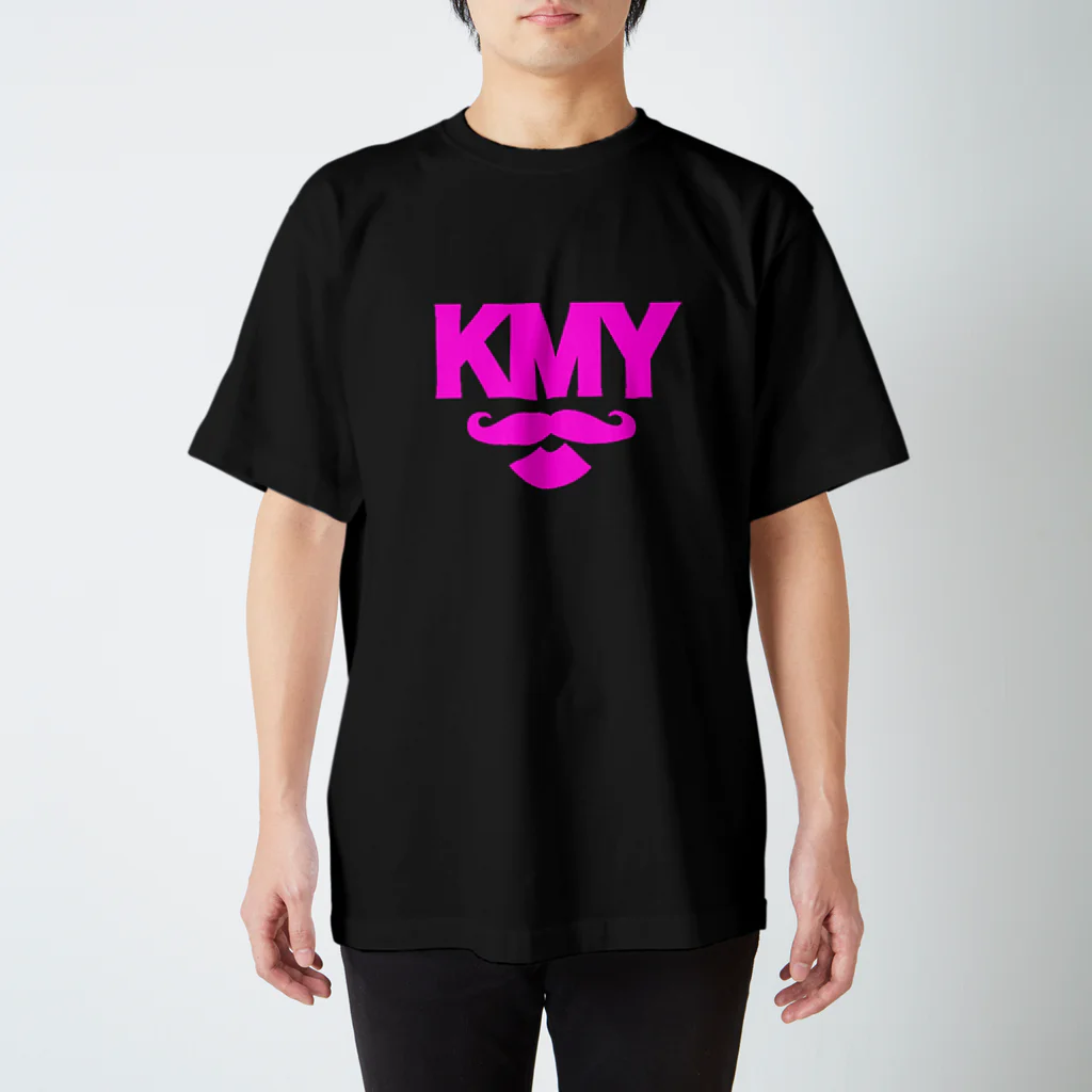 KMY.のKMYロゴPINK スタンダードTシャツ