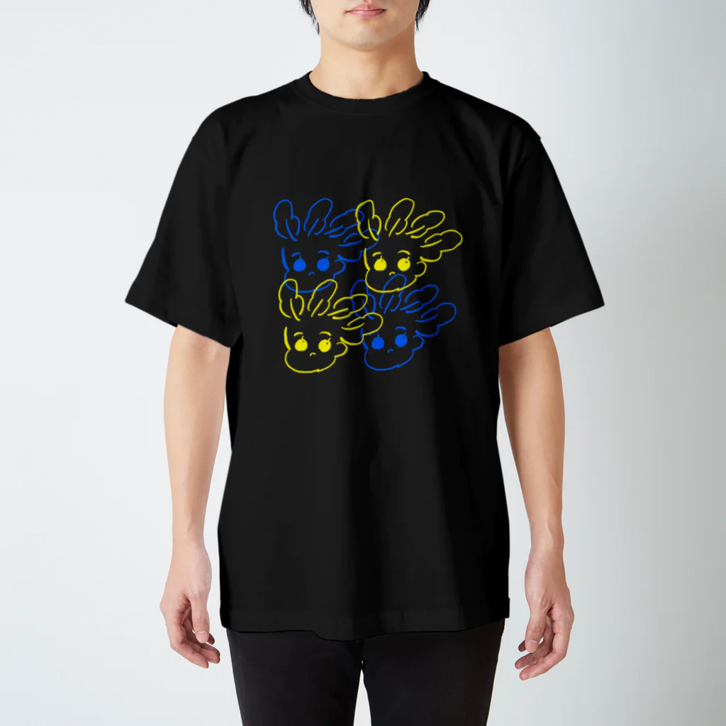 ビニールハウスのホウレンソウ（群） スタンダードTシャツ