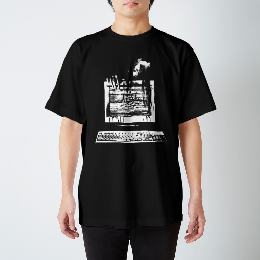 株式会社 闇の心霊配信の夜 オリジナル怨霊グッズ Regular Fit T-Shirt